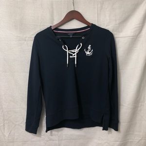 Tommy Hilfiger lace up top